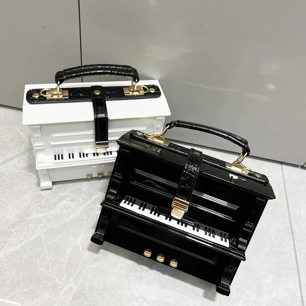purses and handbags y ner crossbody shoulder bag For Women piano shape handmade bags Purse Messenger Bag banquet 250226