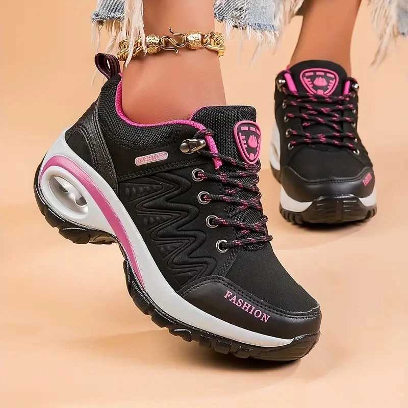 2023 Summer Women Casual Platform Shoes Outdoor Thick Sole Walking Shoes Women Casual Sports Shoes Anti Slip Camping Shoes Z250227