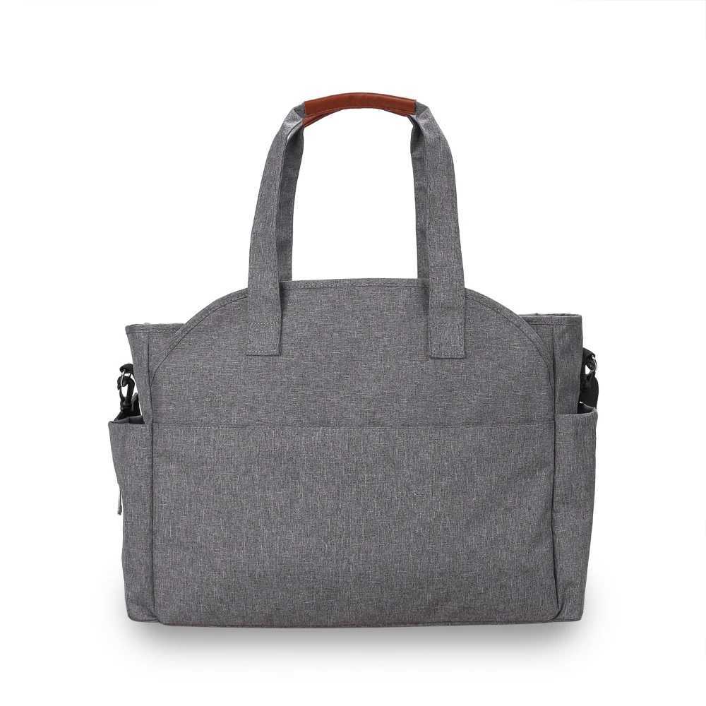 Diaper Bags 1 PC Portable One-shoulder Mommy Bag with Printed Geometry and Pacifier Bag for Mother and Baby Travel Outdoor Mommy Bag Y250227I03C