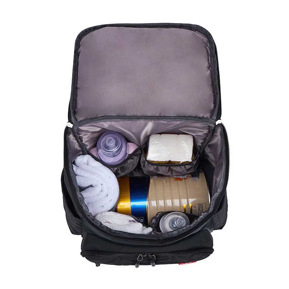 Diaper Bags Baby Newborn Diaper Bag Large Capacity Nappy Bag Waterproof Mummy Bags Maternity Outdoor Travel Backpack Nursing Handbag for Mom Y250227AP