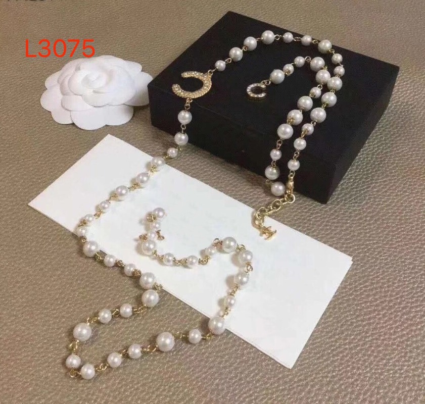 Gorgeous Pearl Necklaces with Cross and Pendants Sparkling Jewelry for Women Elegant Beaded Necklace with Religious and Celestial Charms