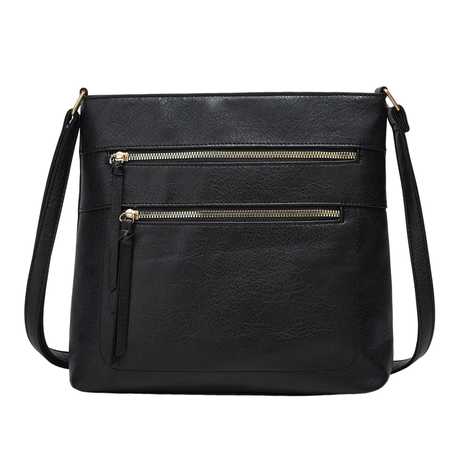 Ship from US Womens soft leather retro small square shoulder bag handbag large capacity womens 250227FBB
