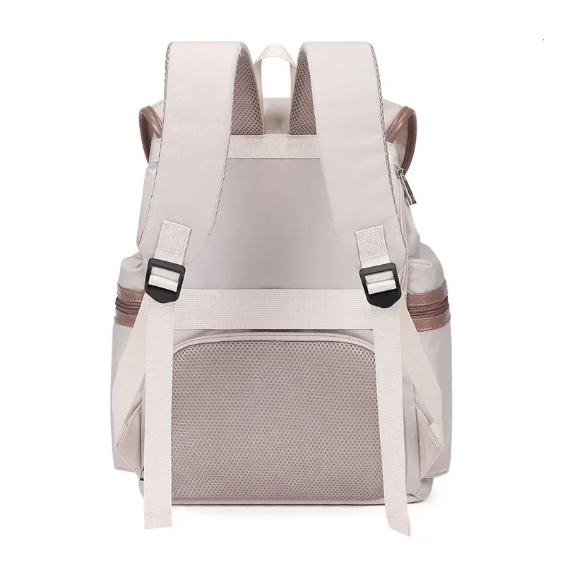 Diaper Bag Backpack Fashion Double Color Matching Large Capacity Baby Travel Bag Pack born Mommy Bag Storage Accessories 250227