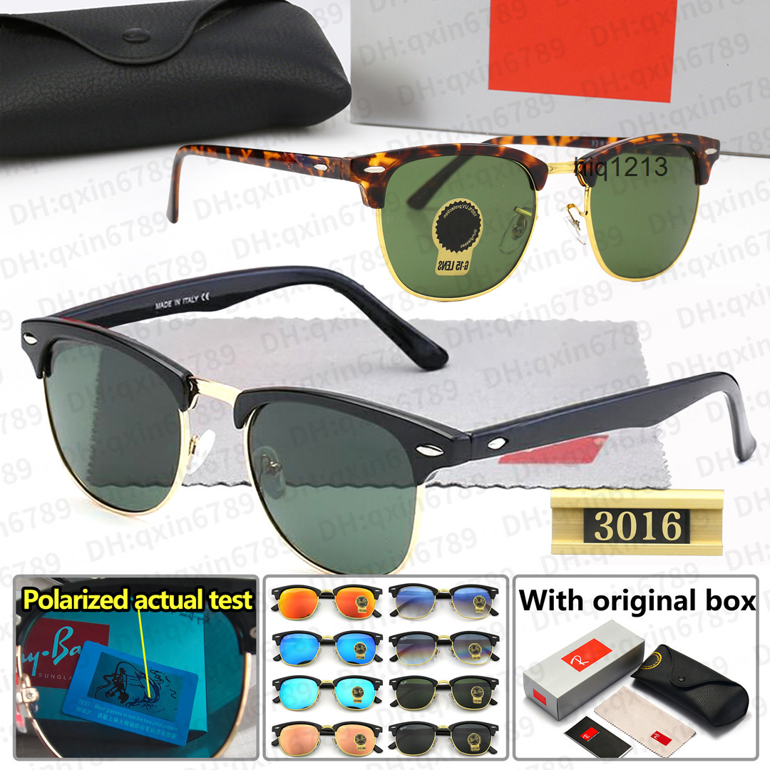 meta glasses ray bands club master 3016 classic polarized sunglasses uv protection and acetate frame designer aviatorss 30 rayban rayband banssunglasses bans W6YW