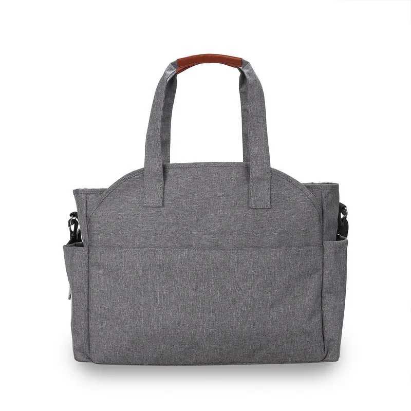 Diaper Bags New Handheld Single Shoulder Mommy Bag Printed Geometric Matching Nipple Bag for Mother and Baby Outdoor Mother Bag Y250227NT9P