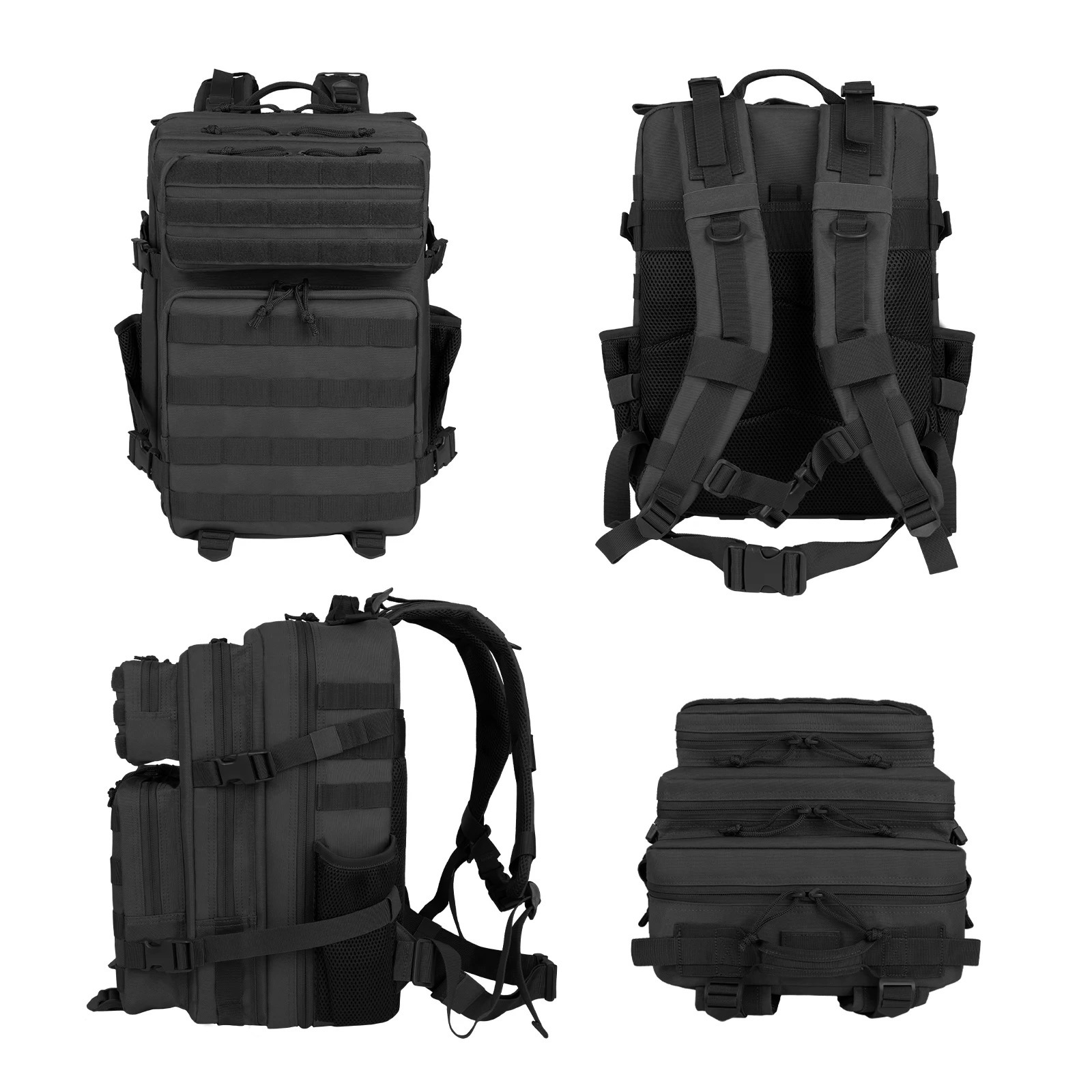 Ship from US 35l Tactical BackPack for Men Highland Assault Big Army Pack 3 Day long bug out back with Water Cut outdoor camping hiking 250227FBB