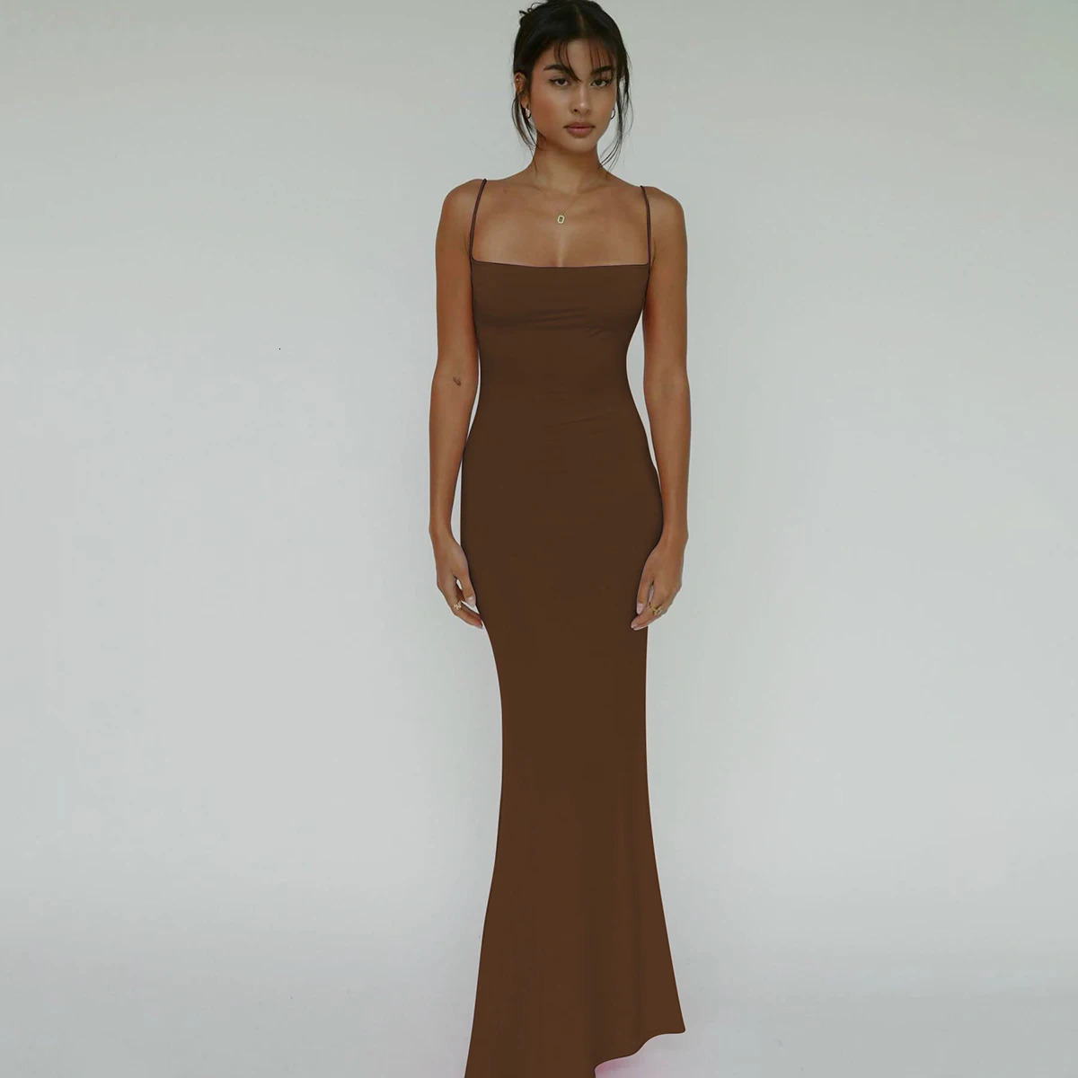 Hawthaw Women Party Club Evening Streetwear Birthday Bodycon Long Dress 2024 Summer Clothes Wholesale Items For Business D321165 250226