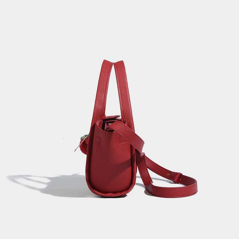 Small Bucket Tote Bags For Women Designer Handbags And Purses 2024 New In Fashion Simple Commuting Shoulder Crossbody
