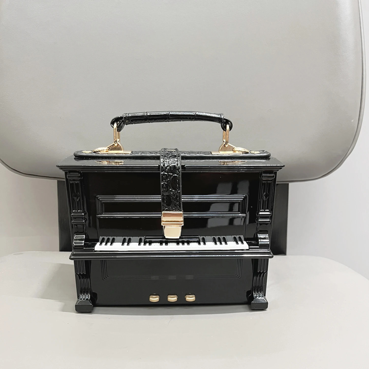 purses and handbags y ner crossbody shoulder bag For Women piano shape handmade bags Purse Messenger Bag banquet 250226