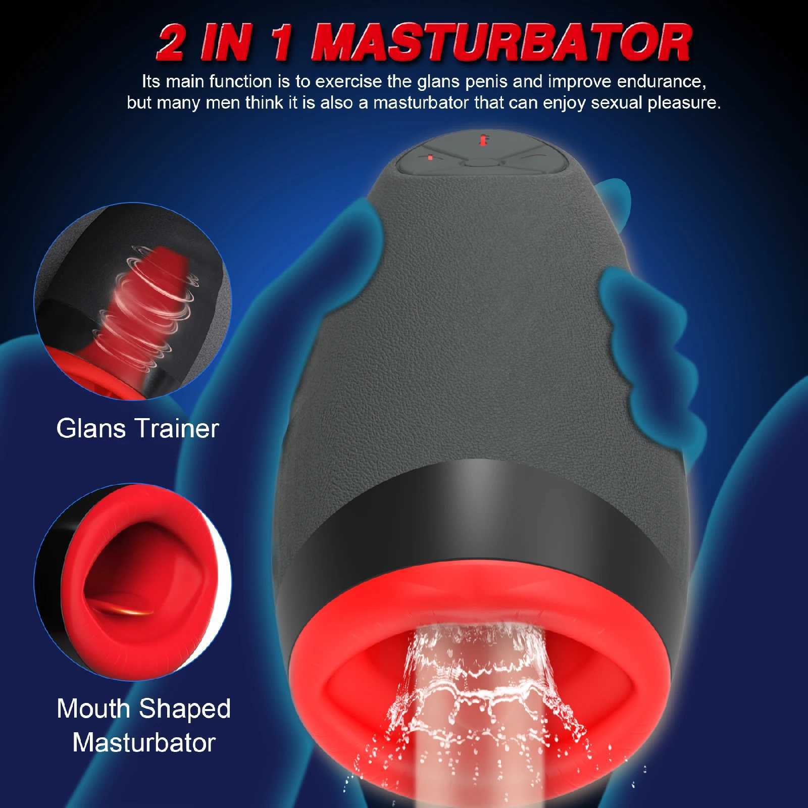 Otouch Chiven 2 Pussy Masturbator Sex Toys For Men Adult Supplies Blowjob Sexmachine Heating Vibrator For Penis Head MassagerXJ250227