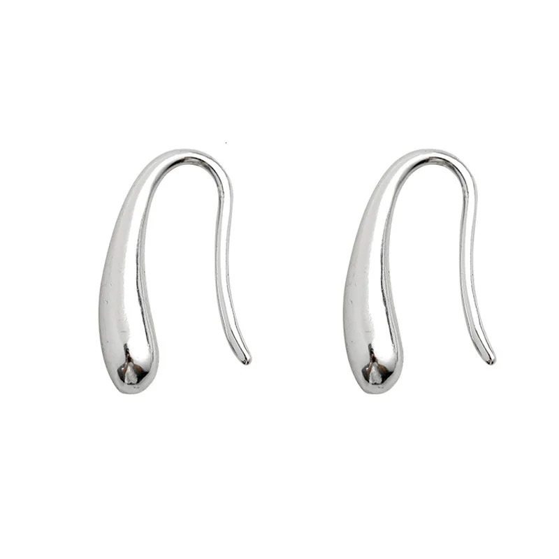 Trendy Smooth Surface Shiny Gold Color Teardrop Earrings For Women Selling Delicate Jewelry Girl Custom 250210