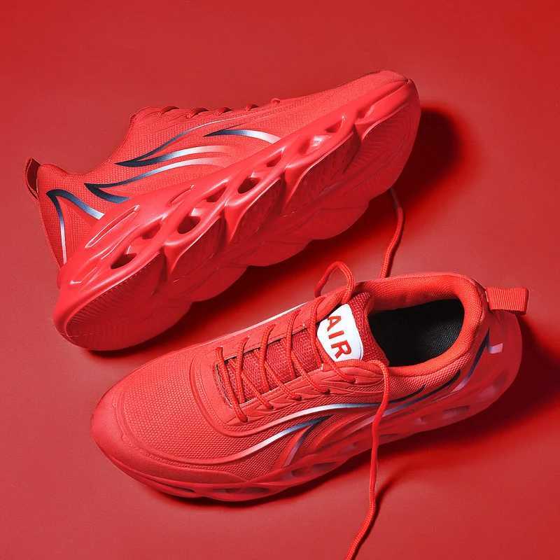 Men Running Shoes Lac-up Mens Sport Shoes Lightweight Comfortable Breathable Walking Sneakers Tennis Shoes Men Z250227