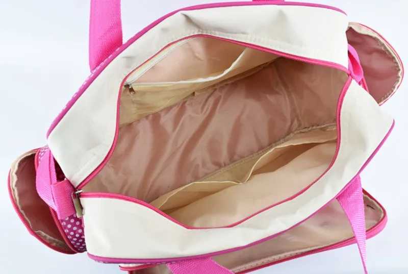 Diaper Bags MOTOHOOD Baby Diaper Bag Organizer Baby Care Carriage Bag For Stroller Fashion Dot Multifunction Baby Bags For Mom 45*15*30cm Y250227D3PD