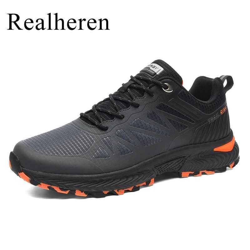 Mens Waterproof Trail Running Shoes Sneakers Sports Jogging Trainers Sport Shoes Outdoor Walking Athletic Plus Big Size 54 53 52 Z250227
