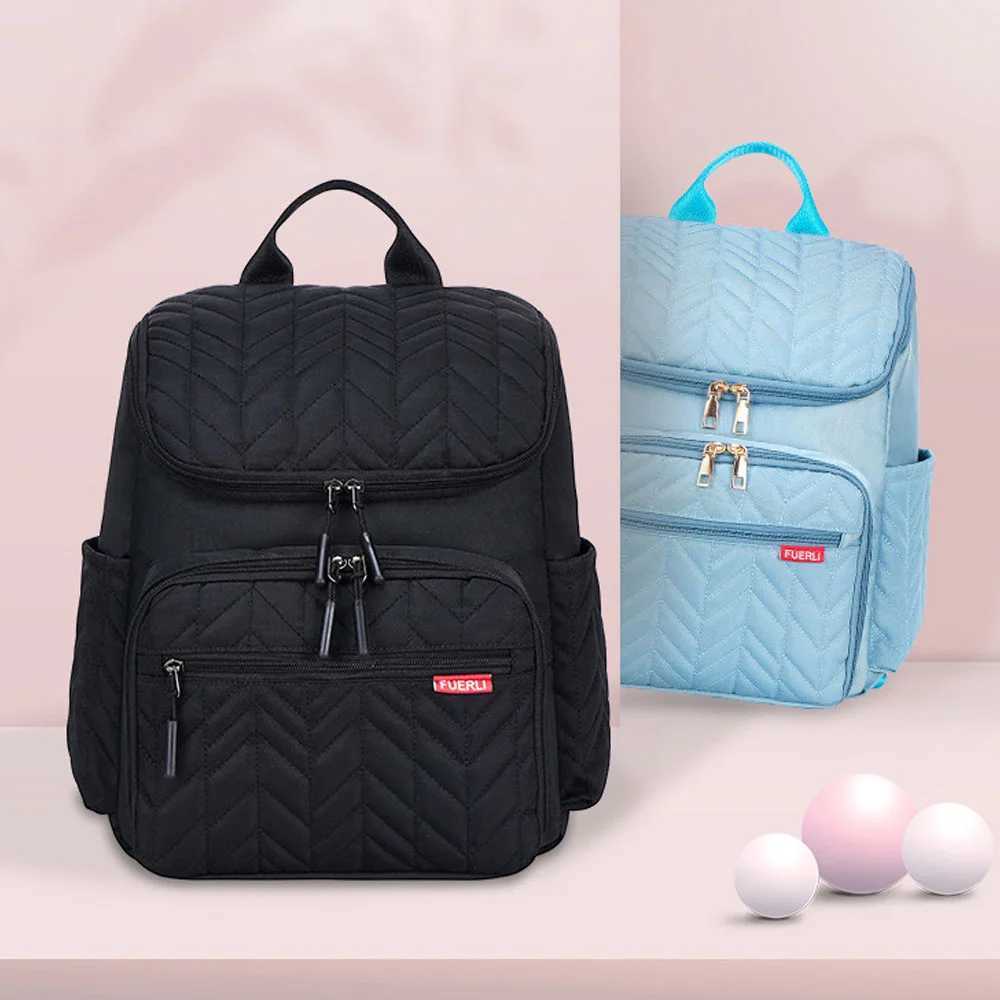 Diaper Bags Baby Newborn Diaper Bag Large Capacity Nappy Bag Waterproof Mummy Bags Maternity Outdoor Travel Backpack Nursing Handbag for Mom Y250227AP