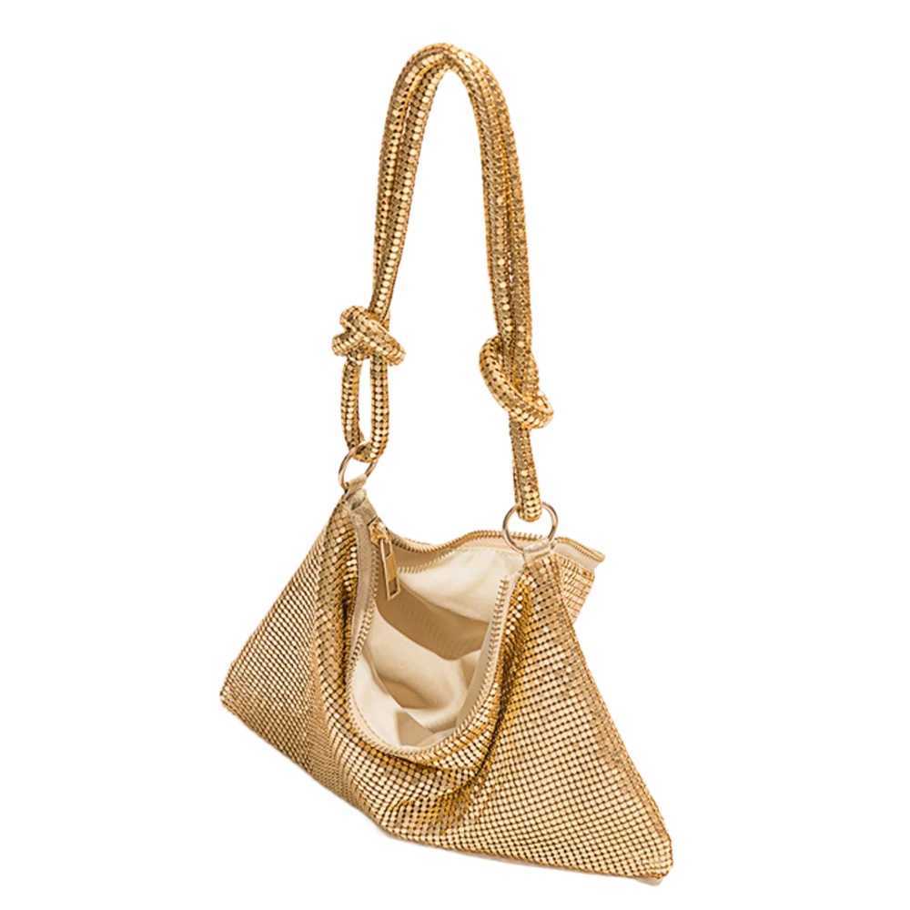 Soft handle sequin evening club bag suitable for women sparkling dinner parties wedding wallets handbag womens underwear shoulder bagsXJ250227