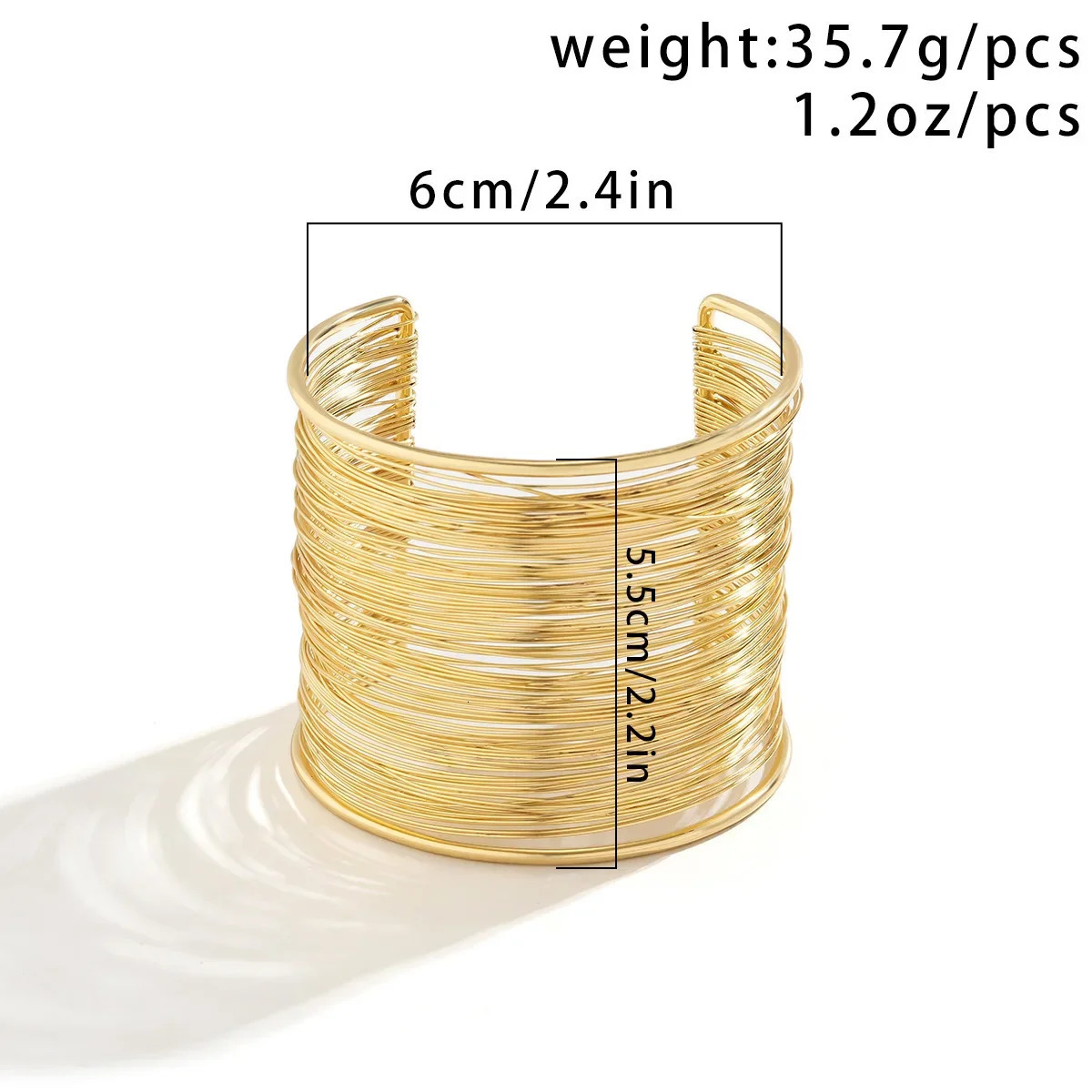 Fashionable Punk Metal Bracelet With Multiple Layers Vintage Wide Face Hand Jewelry For Women Stylish Open Bracelet 250227