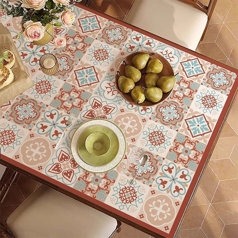 Waterproof and Coffee Table Mat Tablecloth