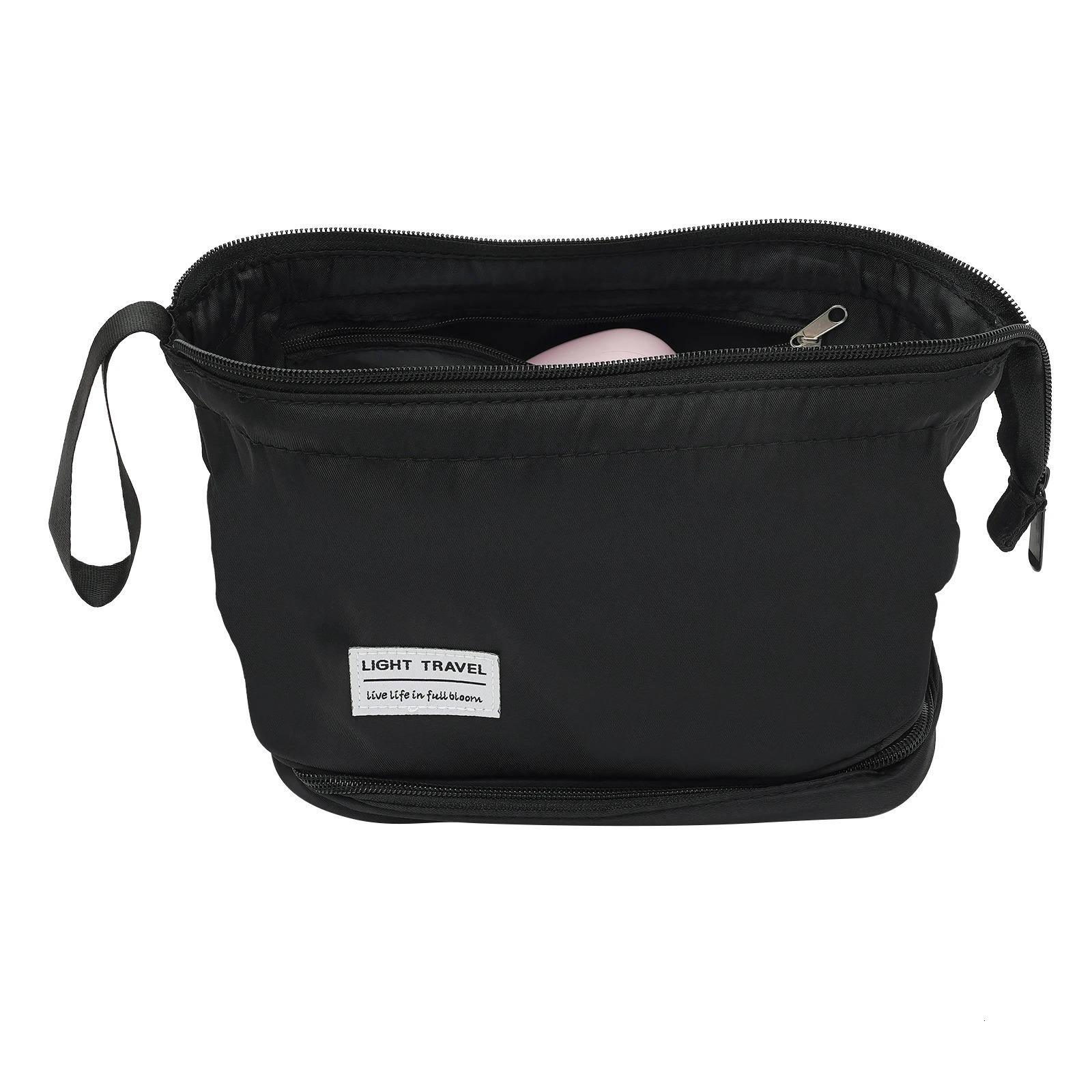 Ship from US Waterproof Makeup Storage Bag Large Capacity DustProof Easy to Carry Organized Compartments for Cosmetics 250227FBB