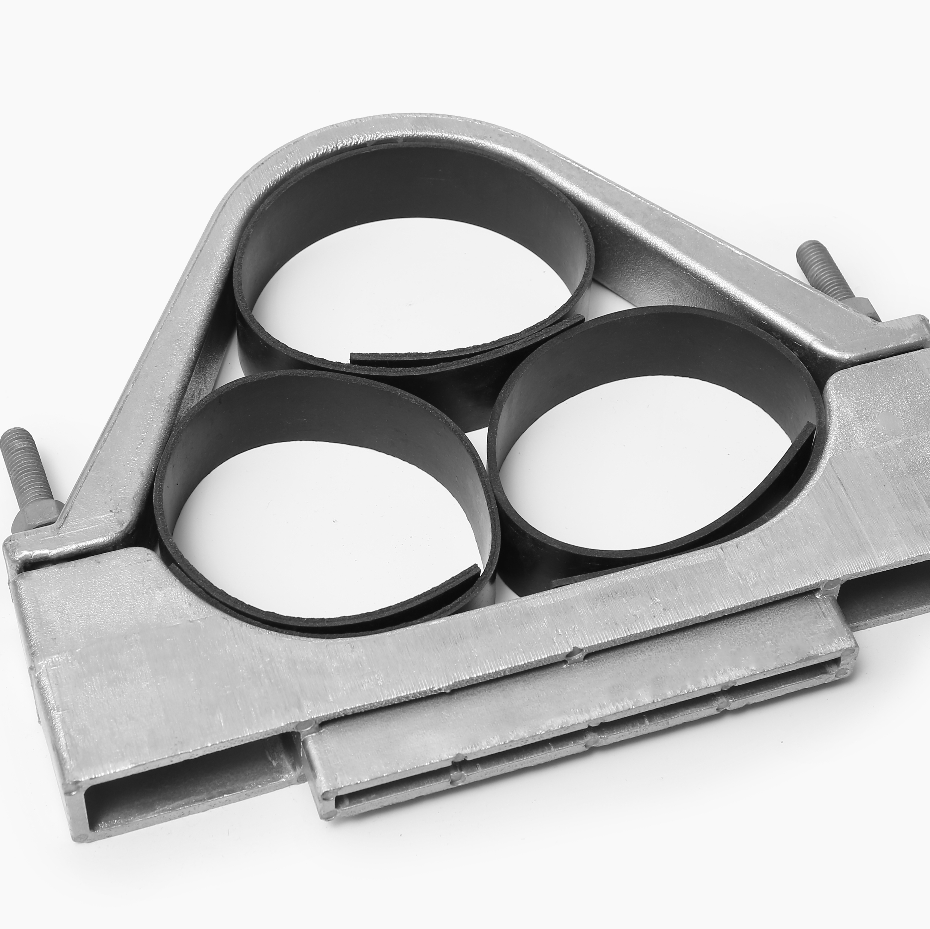 Custom High-Pressure Cable Clamp JGPU Type Aluminum Alloy with Holes for Bridge Rack Mounting