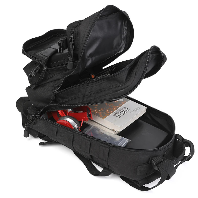 Ship from US LQARMY 35L Tactical Backpack Molle Assault Rucksack Men Women Backpacks Travel Camping Hunting Hiking 250227FBB