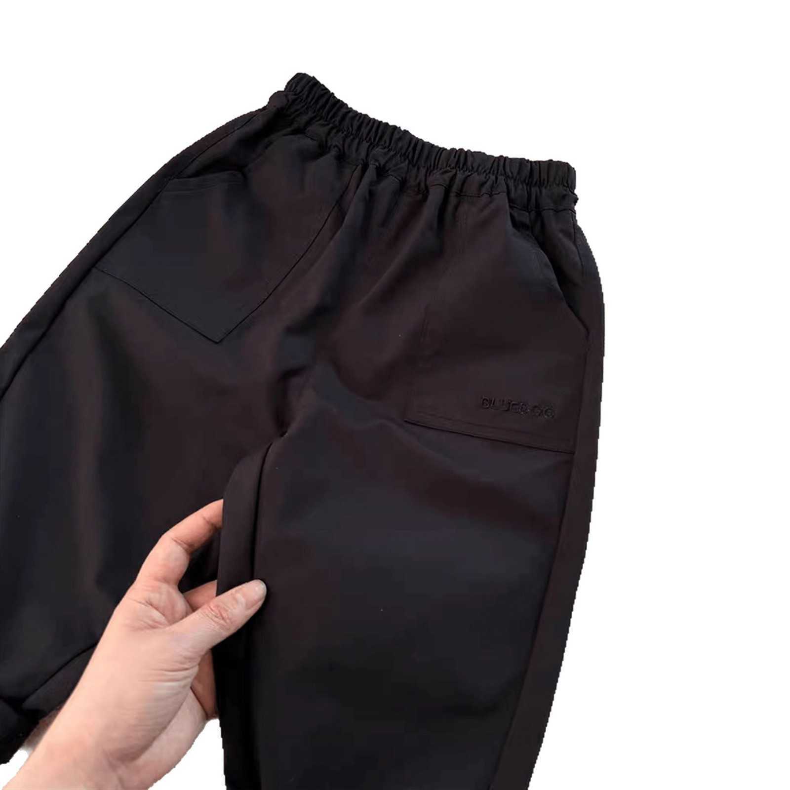 Jeans Childrens pants 2025 spring style boys casual pants babys solid color straight leg pants girls stylish work pants trendY250227WXVO