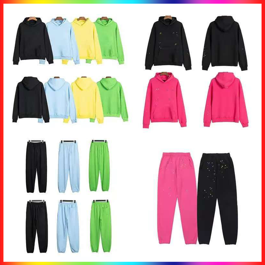 5A Designer hoodies men women hoody cobweb pink hoodies pants for mans sweatshirts hoodie tracksuit print pullover high quality trousers hoodie spider tracksuit