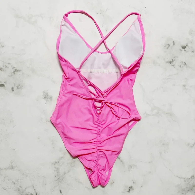 Sexy Padded One Piece Swimsuit Gold Printing TEAM Bride Swimwear Women Beachwear Bachelor Party Plus Size Bathing Suit Swimsuits 250227