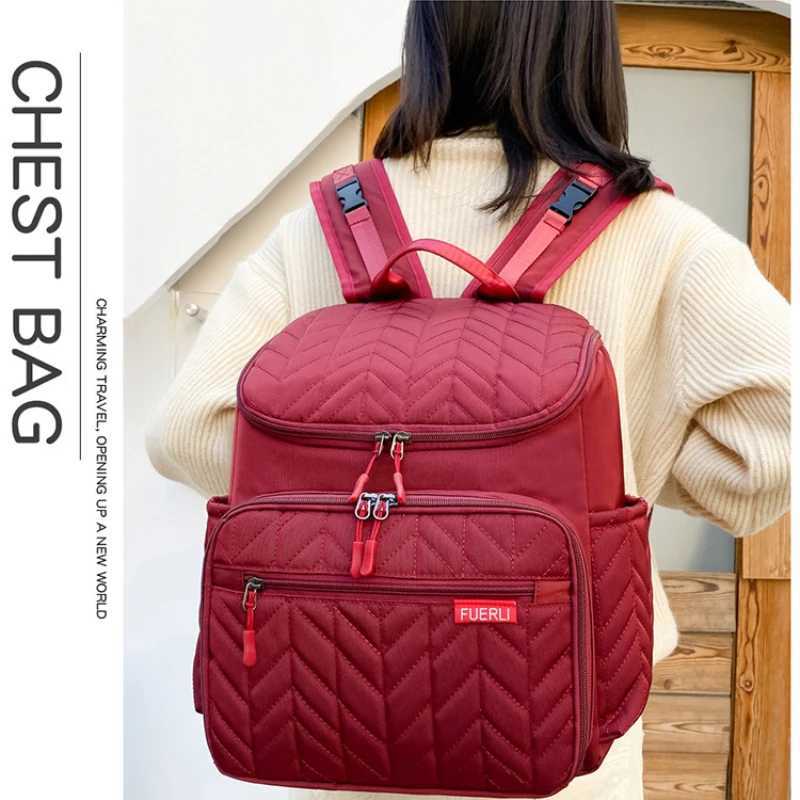 Diaper Bags Large Capacity Multifunctional Baby Mommy Maternity Bag Travel Diaper Backpack Waterproof Breastfeeding Portable Diaper Bag Y2502277MLS