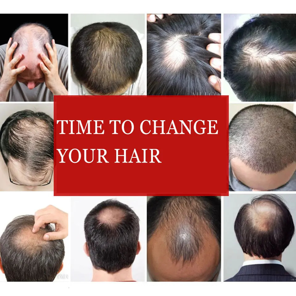 Short wigs for mens male black wig synthetic natural hair for young man balding sparse hair crew cut hair style PAGEUP 250227