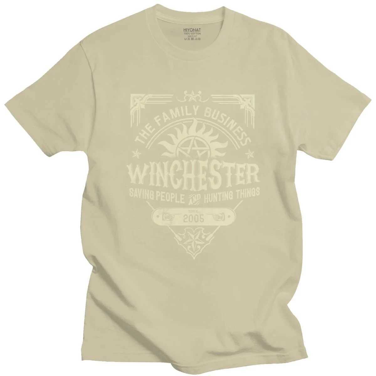 Hip hop supernatural mens business T-shirt new design mens plus size mens T-shirt top TV show T-shirt Merch 65781 X250227