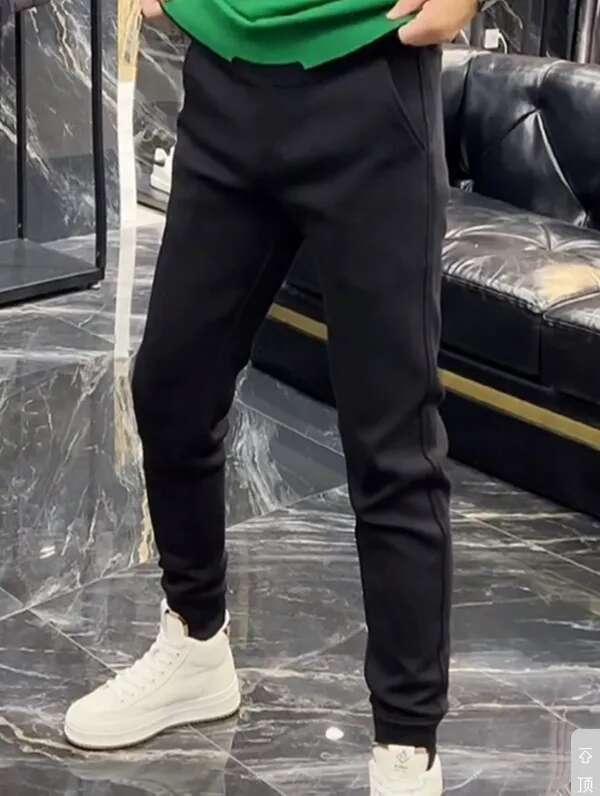 Men's Cotton Jogger Sweatpants: Breathable Quick-Dry Sports Pants For Running, Fiess, Casual Wear