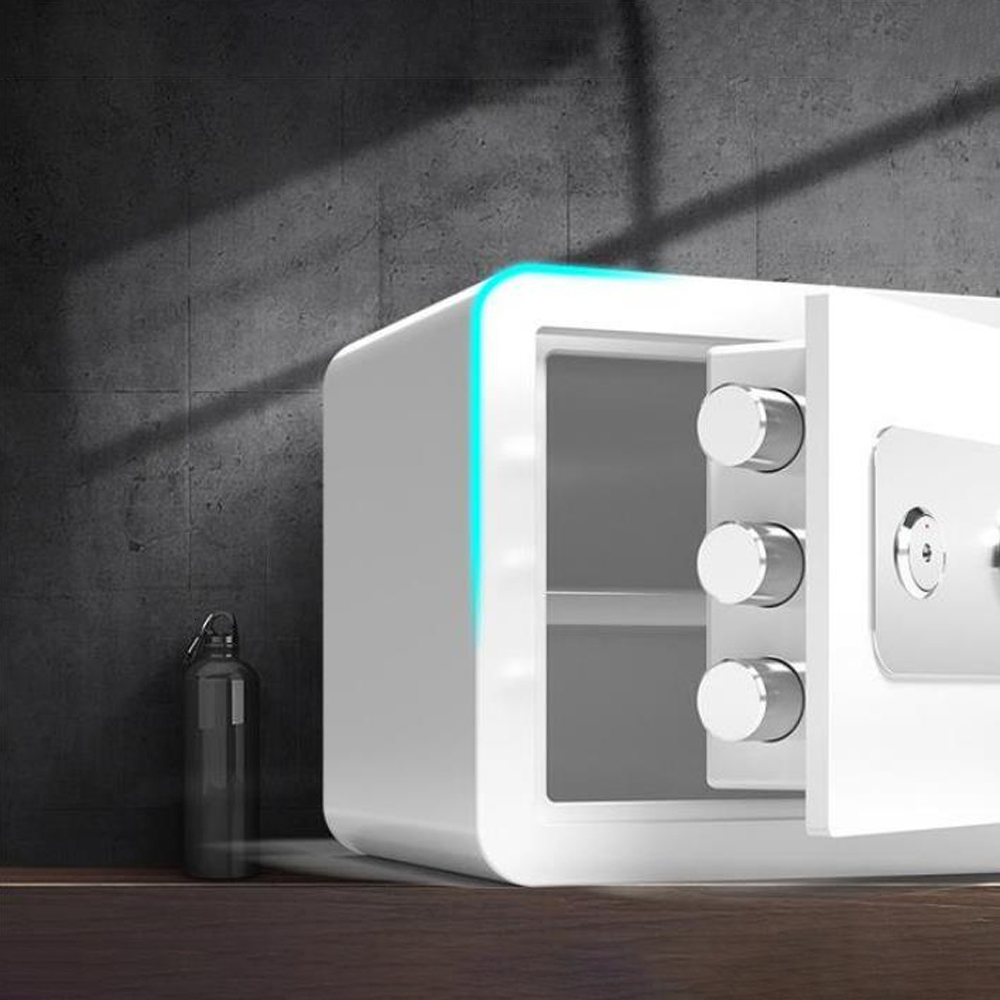 Digital 25Cm Safes Steel Safety Safe Home Office Safety-Deposit Box Depository Strongbox Money Box Vault Mechanical Code Lock