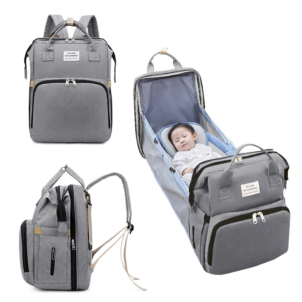20L Diaper Bags for Baby Multifunction Waterproof Travel Backpack born 0-12 Months Diaper Bag Suitcases Travel Baby Nappy Bag 250227