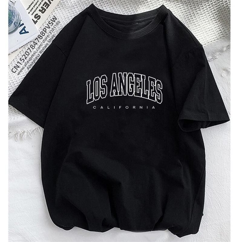 Women Brooklyn Letter Print T Shirt Graphic Harajuku Streewear Clothes Causal Female Y2K Tops Tee 250226