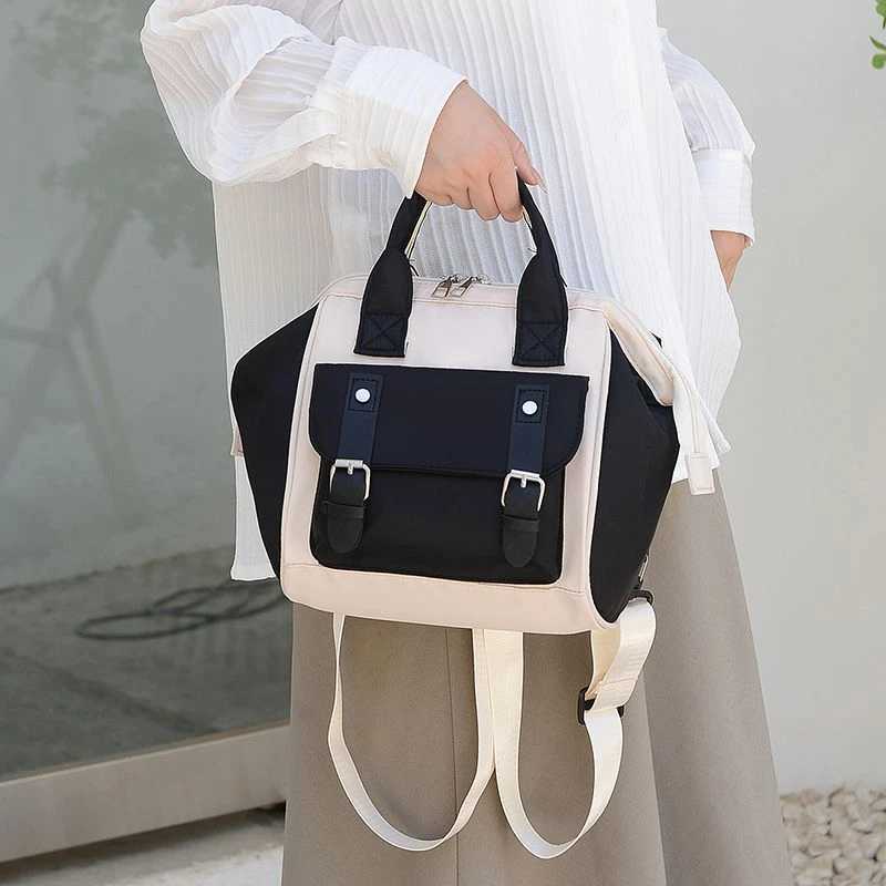Diaper Bags Mommy multi-function 2023 new fashion mother and child carrying backpack double shoulder out mother light large capacity Y250227K1W5