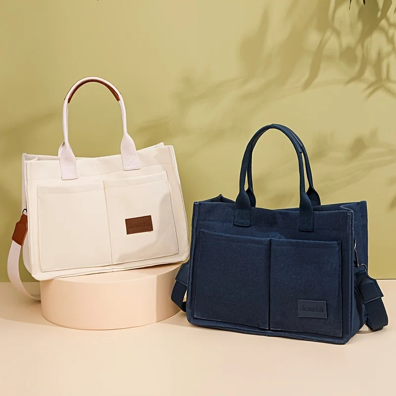 Ship from US Womens handbag large capacity multifunctional shoulder bag and suitable for work classroom use 250227FBB