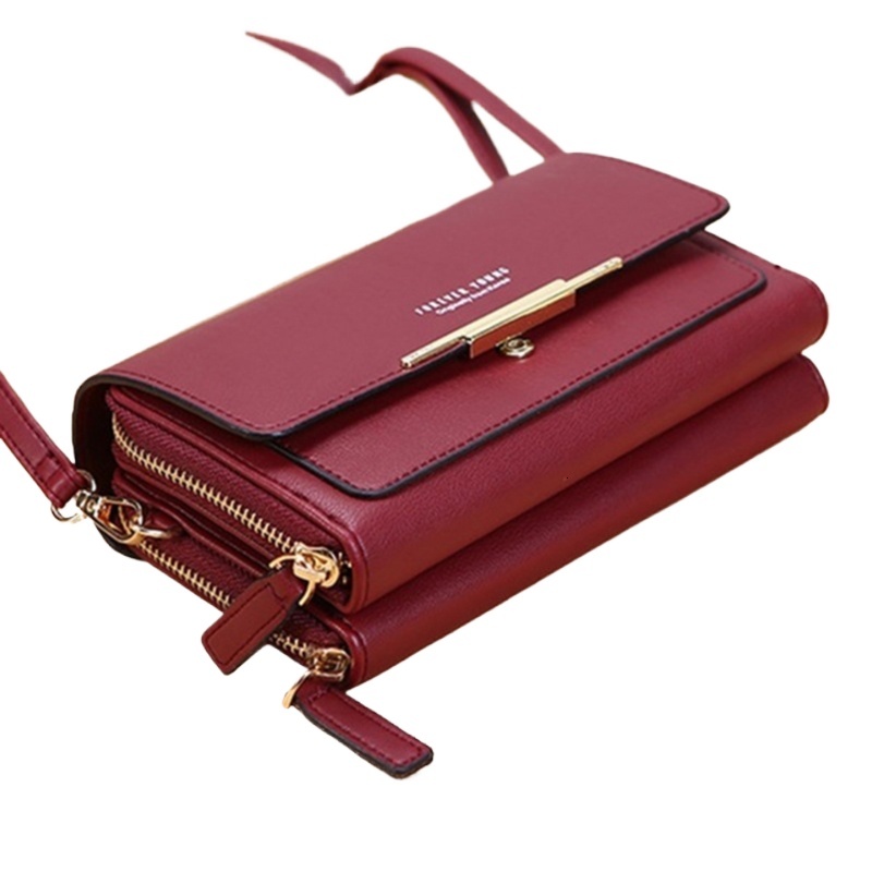 Women's Wallet Korean Handbag Multi Card Large Capacity Casual Shoulder Bag Mobile Phone Packet Fashion New Style