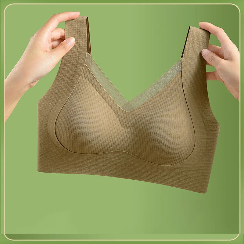 3 womens breathable bras gathered together no trace bra underwire comfortable plus size sports 250224