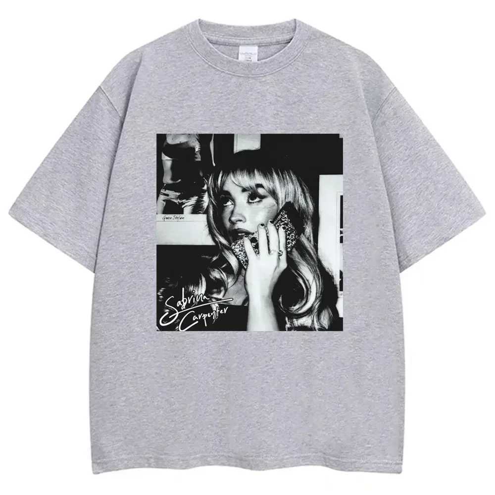 Vintage Sabrina Carpenter T-shirt Short N Swt Tour Fashion Hip Hop Cotton Oversized T Shirt Men Women Y2k T Shirts Fans Gift X250227