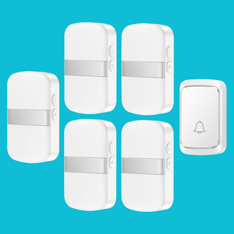 LED Flash Smart Doorbell Wireless Doorbell Home Battery Type DoorBell call Reminder Home Safety Alarm
