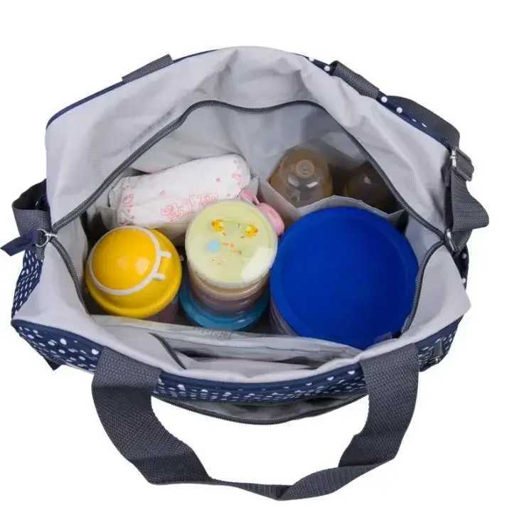Diaper Bags Insular Multi-functional Baby Diaper Bags Waterproof Mommy Nappy Changing Bag Fashion Messenger Bag Mum Stroller Bags For Baby Y250227IBD3