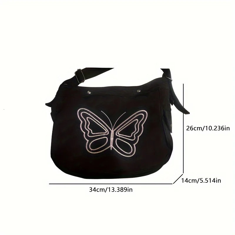 Ship from US Pattern n Hobo Crossbody Bag Korean Style Shoulder Trendy Handbag 250227FBB