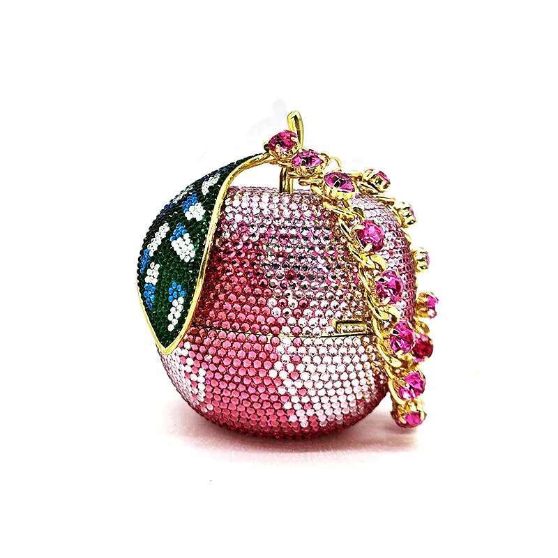 Ladies uries Bridal wedding purses women evening party fruit crystal clutches