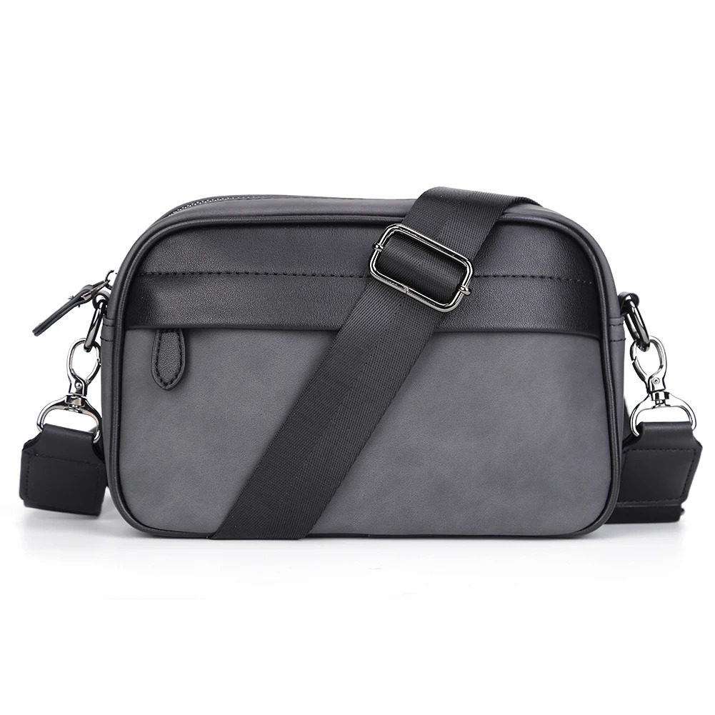 Ship from US Casual Business Shoulder Bag Classic Pattern Fashion Cross Body Small Square Graphic ner Travel Work Mens Sling 250227FBB