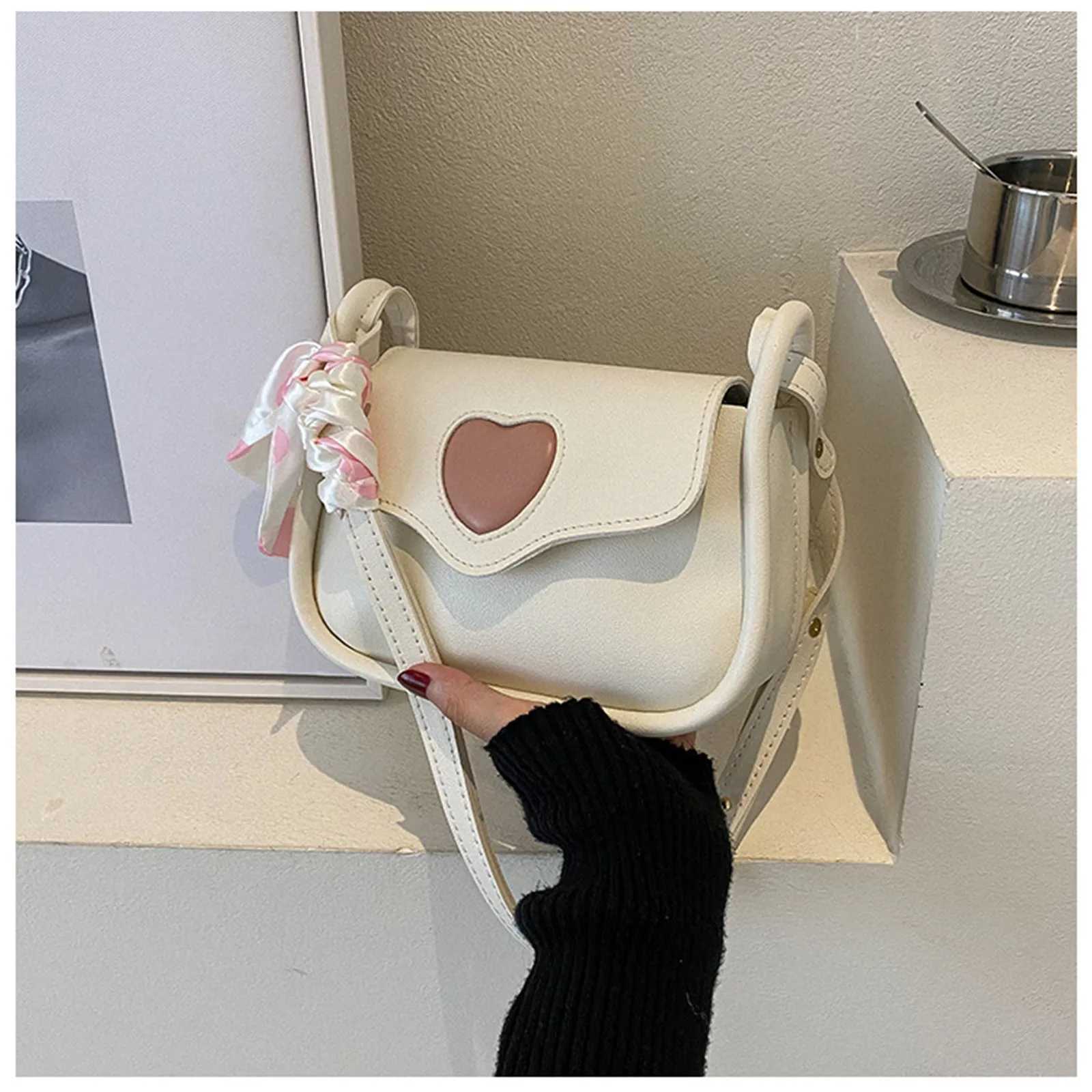 Women Fiable Crossbody Small Square Bag Female Versatile PU Leather Phe Pouch Persality Niche Shoulder Underarm BagsXJ250227