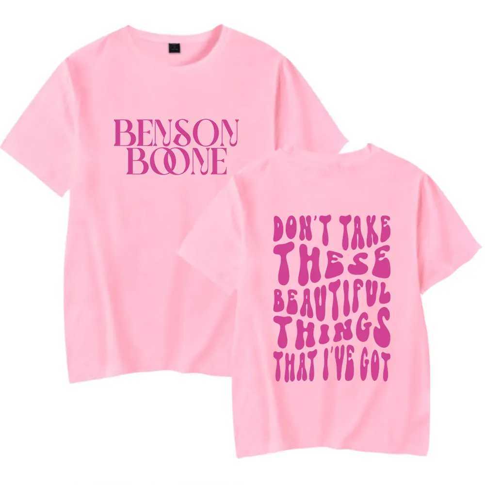 Benson Boone merch These Beautiful Things That I Got T Shirt Short Slve crewneck tshirt men/women trendy Top X250227