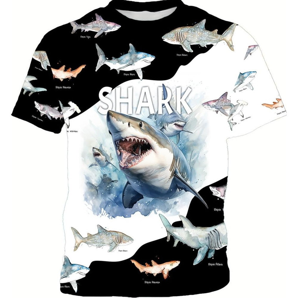 Mens T shirt Novelty Graphic T-Shirt 3D Digital Print Casual Short Sleeve Shirt Summer Tee for Boys and Girls tee Casual tops summer clothes