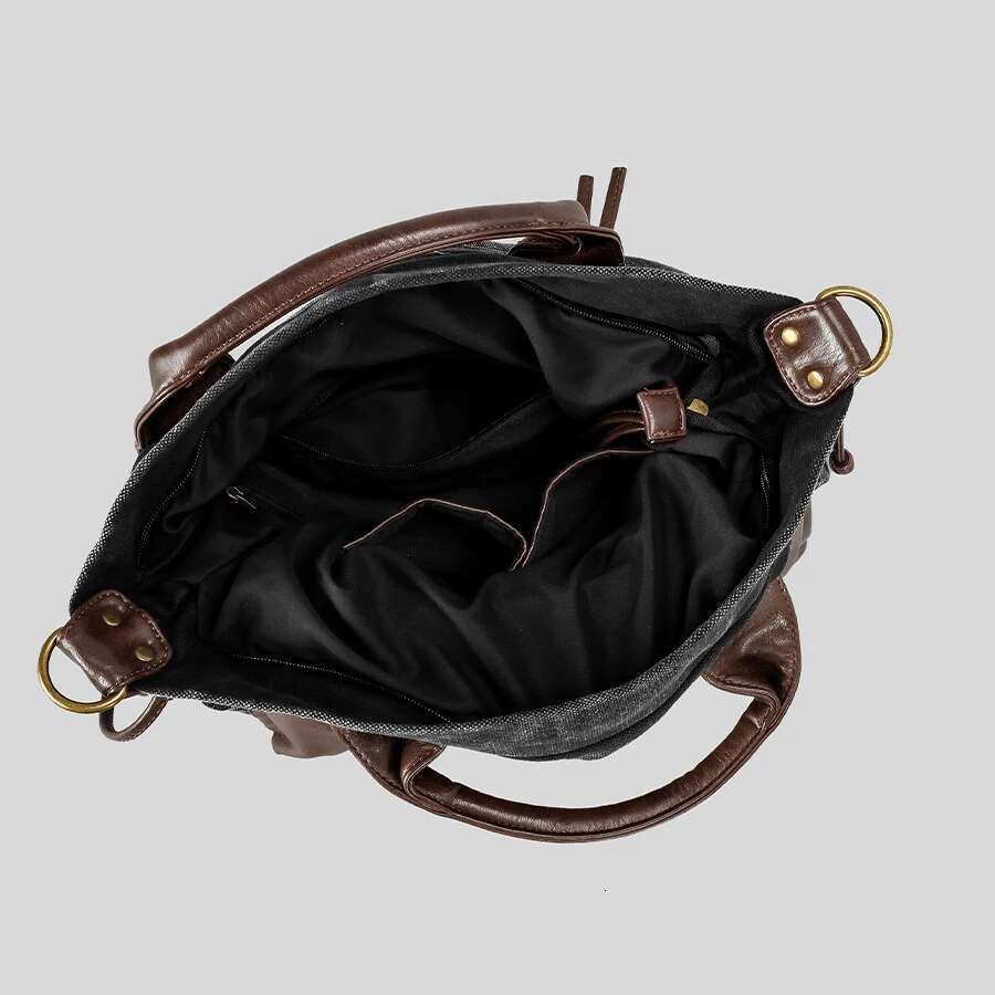 Vintage Denim Splicing Square Tote Bags For Women Designer Handbags Purses 2024 New In Large Capacity Shoulder Crossbody