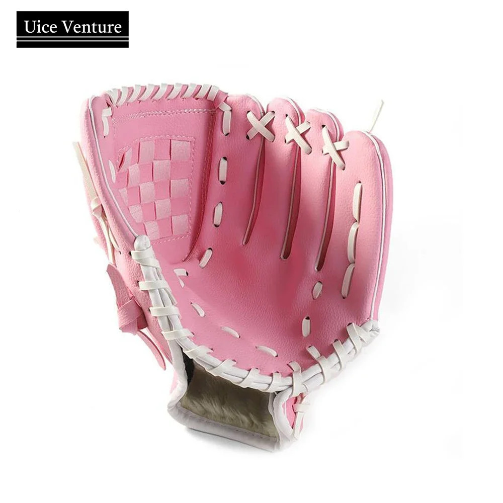Outdoor sports baseball gloves PU leather hitting gloves soft ball practice equipment baseball training and competition gloves 250227